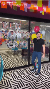 Virginia Fonseca está agenciando Caio , ex BBB