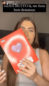 Jade Picon escreveu livro durante confinamento