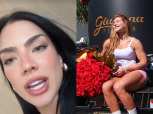 Namorada de Felipe Amorim comenta envio de rosas para Virgínia Fonseca