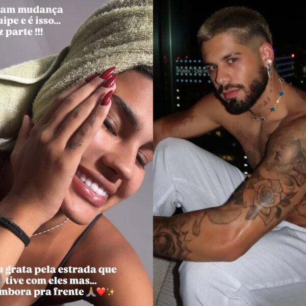 Bailarina apontada como suposta amante de Zé Felipe anuncia saída do balé do cantor