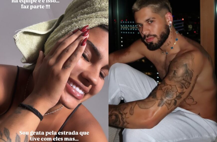 Bailarina apontada como suposta amante de Zé Felipe anuncia saída do balé do cantor