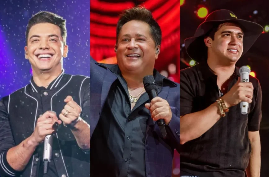 Nova Turnê Reúne Wesley Safadão, Leonardo e Natanzinho em Palcos pelo Brasil