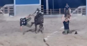 Xand Avião cai de cavalo durante treino de vaquejada em Caruaru